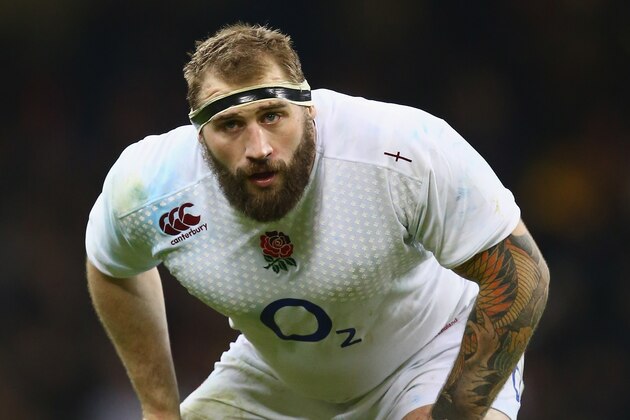CARDIFF, WALES - FEBRUARY 06:  Joe Marler of England during the RBS Six Nations match between Wales and England at the Millennium Stadium on February 6, 2015 in Cardiff, Wales.  (Photo by Michael Steele/Getty Images)