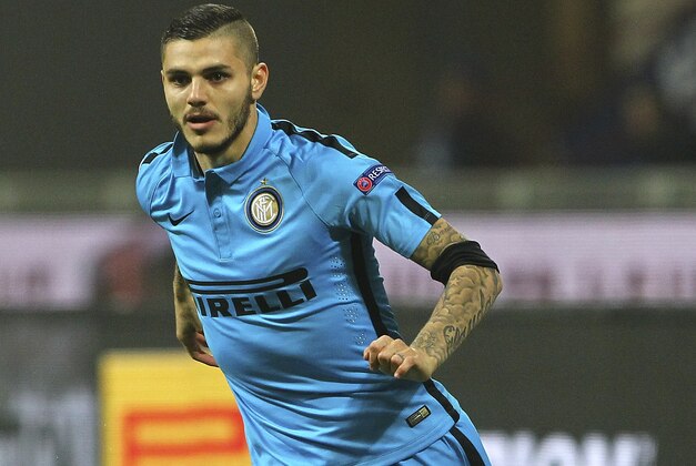 MILAN, ITALY - NOVEMBER 27:  Mauro Emanuel Icardi of FC Internazionale Milano in action during the UEFA Europa League Group F match between FC Internazionale Milano and FC Dnipro Dnipropetrovsk on November 27, 2014 in Milan, Italy.  (Photo by Marco Luzzani/Getty Images)