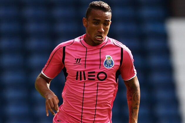WEST BROMWICH, ENGLAND - AUGUST 09:  Danilo of FC Porto in action during the Pre Season Friendly match between West Bromwich Albion and FC Porto at The Hawthorns on August 9, 2014 in West Bromwich, England.  (Photo by Matthew Lewis/Getty Images)