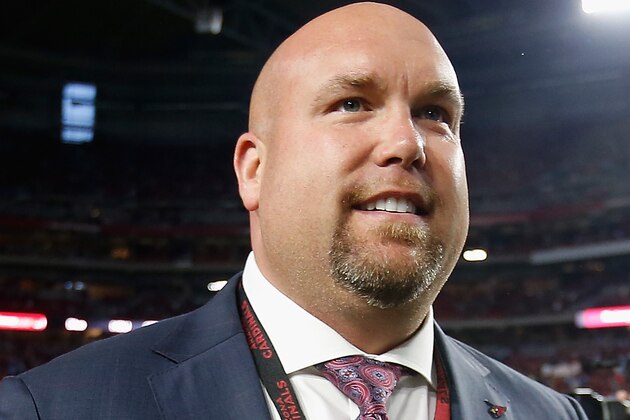 GLENDALE, AZ - NOVEMBER 16:  General manager Steve Keim of the Arizona Cardinals walks off the field following the NFL game against the Detroit Lions at the University of Phoenix Stadium on November 16, 2014 in Glendale, Arizona. The Cardinals defeated the Lions 14-6.  (Photo by Christian Petersen/Getty Images)