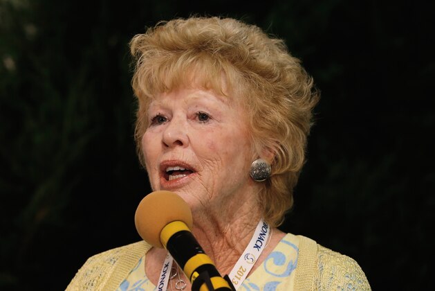 SOUTHAMPTON, NY - JUNE 26:  Rhonda Glenn, 67, who retired in May after nearly 50 years as a journalist and an employee of the United States Golf Association. speaks with the media prior to the start of the 2013 U.S. Women's Open at Sebonack Golf Club on June 26, 2013 in Southampton, New York.  (Photo by Scott Halleran/Getty Images)