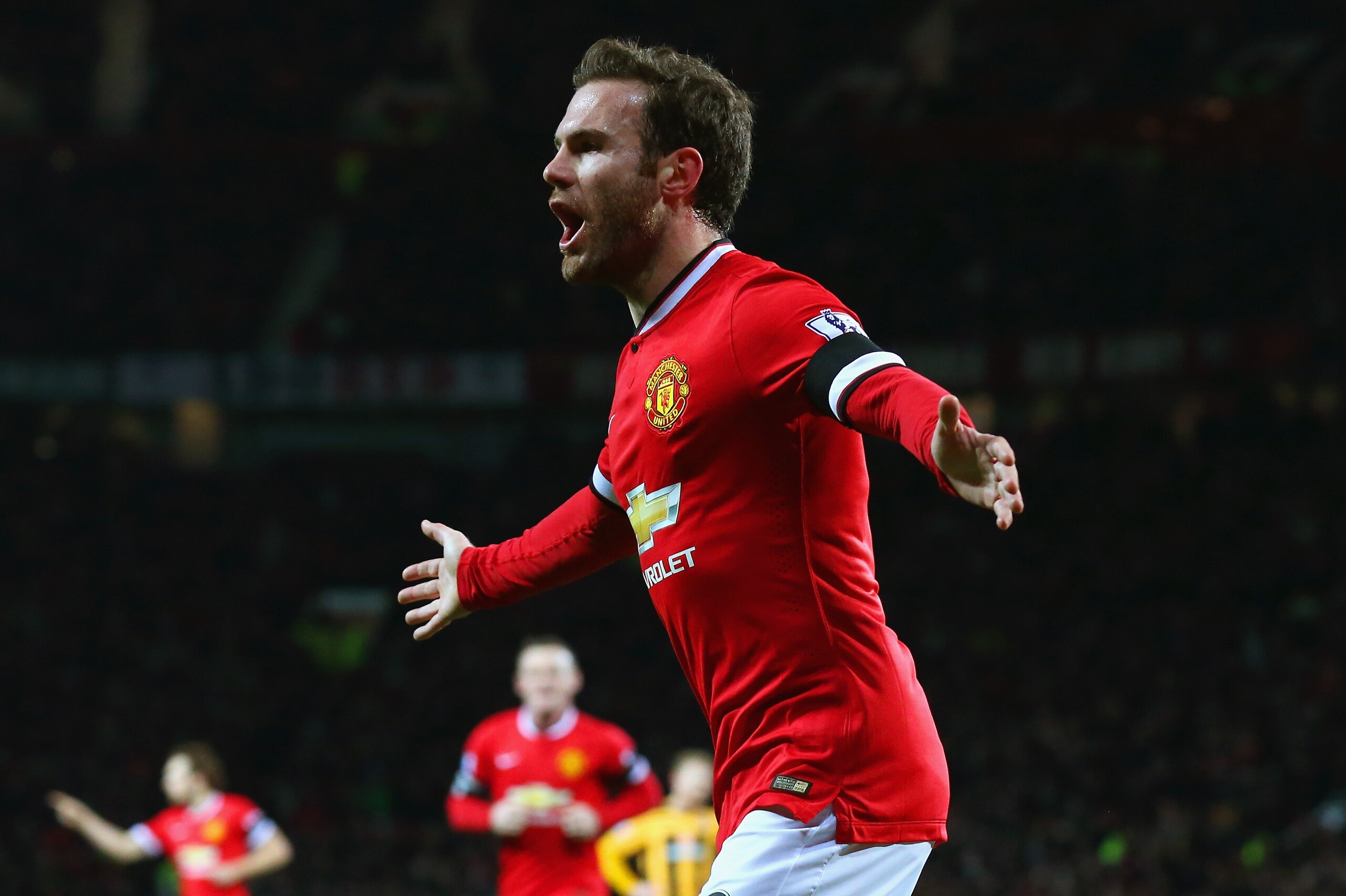 MANCHESTER, ENGLAND - FEBRUARY 03: Juan Mata of Manchester United celebrates scoring the opening goal during the FA Cup Fourth round replay match between Manchester United and Cambridge United at Old Trafford on February 3, 2015 in Manchester, England. (Photo by Alex Livesey/Getty Images) MANCHESTER, ENGLAND - FEBRUARY 03: Juan Mata of Manchester United celebrates scoring the opening goal during the FA Cup Fourth round replay match between Manchester United and Cambridge United at Old Trafford on February 3, 2015 in Manchester, England. (Photo by Alex Livesey/Getty Images)