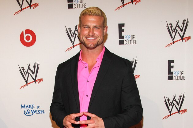 WWE Superstar Nicholas Nemeth (AKA Dolph Ziggler)  arrives at the Superstars of Hope honors Make A Wish Foundation event at The Beverly Hills Hotel on Thursday, August 15, 2013 in Beverly Hills, Calif. (Photo by Paul A. Hebert/Invision/AP)