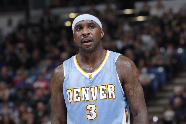 SACRAMENTO, CA - JANUARY 9: Ty Lawson #3 of the Denver Nuggets looks on during the game against the Sacramento Kings on January 9, 2015 at Sleep Train Arena in Sacramento, California. NOTE TO USER: User expressly acknowledges and agrees that, by downloading and or using this photograph, User is consenting to the terms and conditions of the Getty Images Agreement. Mandatory Copyright Notice: Copyright 2015 NBAE (Photo by Rocky Widner/NBAE via Getty Images)