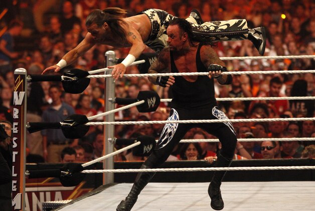 WWE Superstar Undertaker delivers