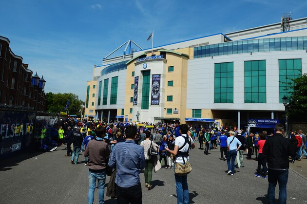 LONDON, ENGLAND - MAY 04:  General view outside the ground before the Barclays Premier League match between Chelsea and Norwich City at Stamford Bridge on May 4, 2014 in London, England.  (Photo by Michael Regan/Getty Images)