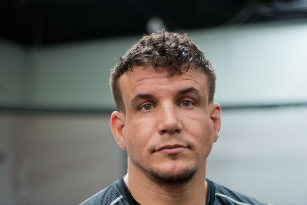 ALBUQUERQUE, NM - APRIL 08:  UFC heavyweight contender Frank Mir poses at Jackson’s Mixed Martial Arts & Fitness Academy on April 8, 2013 in Albuquerque, New Mexico.  (Photo by Steve Snowden/Getty Images)