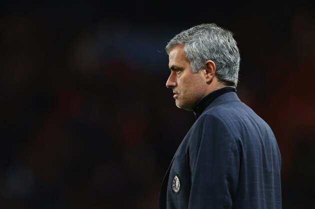 PARIS, FRANCE - FEBRUARY 17:  Jose Mourinho manager of Chelsea looks on prior to the UEFA Champions League Round of 16 match between Paris Saint-Germain and Chelsea at Parc des Princes on February 17, 2015 in Paris, France.  (Photo by Alex Livesey/Getty Images)