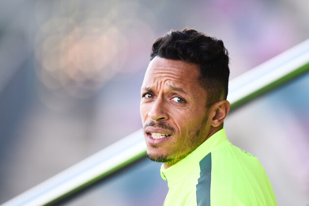 BARCELONA, SPAIN - DECEMBER 09:  Adriano Correia of FC Barcelona looks on during a training session ahead of their UEFA Champions League Group F match against Paris Saint-Germain FC at Ciutat Esportiva on December 9, 2014 in Barcelona, Spain.  (Photo by David Ramos/Getty Images)