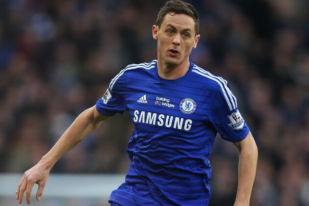 LONDON, ENGLAND - FEBRUARY 21:  Nemanja Matic of Chelsea in action during the Barclays Premier League match between Chelsea and Burnley at Stamford Bridge on February 21, 2015 in London, England.  (Photo by Paul Gilham/Getty Images)