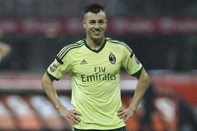 MILAN, ITALY - NOVEMBER 30:  Stephan El Shaarawy of AC Milan looks on during the Serie A match between AC Milan and Udinese Calcio at Stadio Giuseppe Meazza on November 30, 2014 in Milan, Italy.  (Photo by Marco Luzzani/Getty Images)