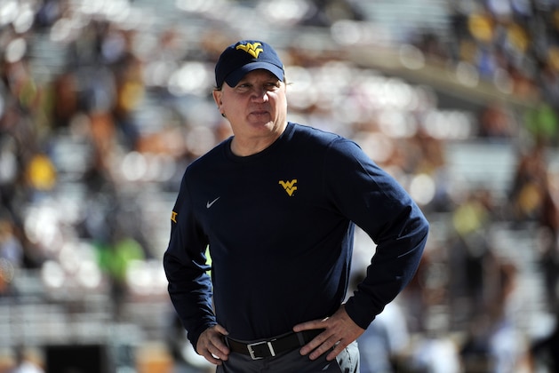 Nov 8, 2014; Austin, TX, USA; (Editors note: Caption correction) West Virginia Mountaineers senior associate head coach Tom Bradley prior to kickoff against the Texas Longhorns at Darrell K Royal-Texas Memorial Stadium. Mandatory Credit: Brendan Maloney-USA TODAY Sports