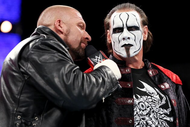 Sting and Triple H