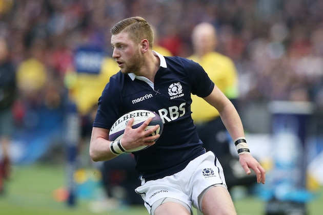 EDINBURGH, SCOTLAND - FEBRUARY 15:  Finn Russell of Scotland in action during the RBS Six Nations match between Scotland and Wales at Murrayfield Stadium on February 15, 2015 in Edinburgh, Scotland.  (Photo by David Rogers/Getty Images)