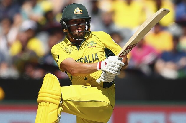 MELBOURNE, AUSTRALIA - FEBRUARY 14:  Aaron Finch of Australia bats during the 2015 ICC Cricket World Cup match between England and Australia at Melbourne Cricket Ground on February 14, 2015 in Melbourne, Australia.  (Photo by Ryan Pierse/Getty Images)