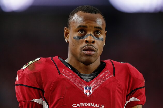 GLENDALE, AZ - DECEMBER 07:  Wide receiver Ted Ginn #19 of the Arizona Cardinals on the sidelines during the NFL game against the Kansas City Chiefs at the University of Phoenix Stadium on December 7, 2014 in Glendale, Arizona.  The Cardinals defeated the Chiefs 17-14.  (Photo by Christian Petersen/Getty Images)