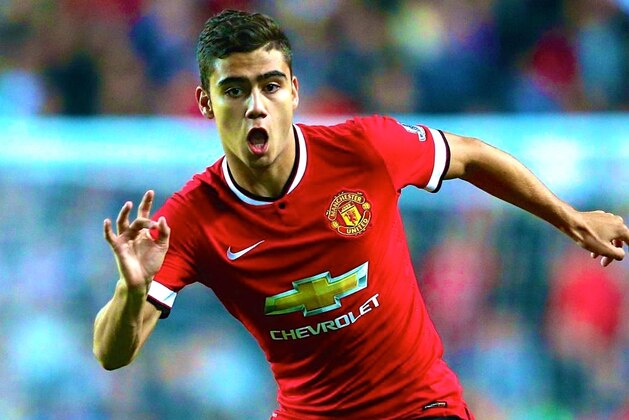 MILTON KEYNES, ENGLAND - AUGUST 26:  Andreas Pereira of Manchester United in action during the Capital One Cup second round match between MK Dons and Manchester United at Stadium mk on August 26, 2014 in Milton Keynes, England.  (Photo by Clive Mason/Getty Images)