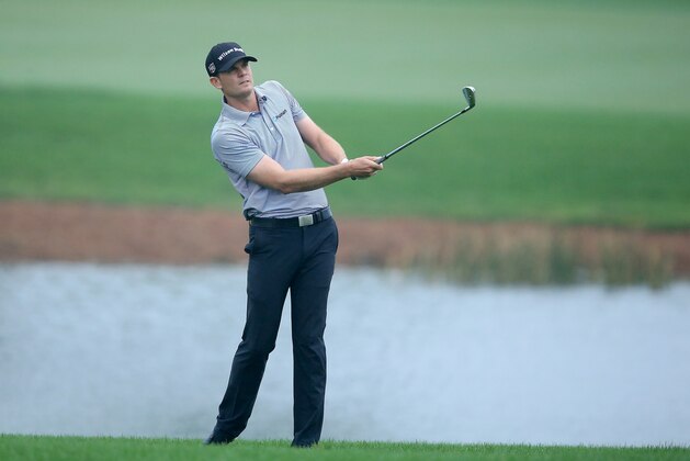PALM BEACH GARDENS, FL - FEBRUARY 27:  Brendan Steele of the USA plays his second shot on the par 4, first hole during the second round of The Honda Classic on the Champions Course at the PGA National Resort and Spa on on February 27, 2015 in Palm Beach Gardens, Florida.  (Photo by David Cannon/Getty Images)