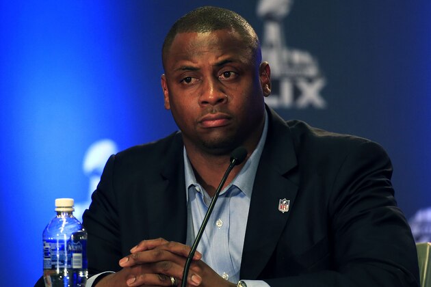 PHOENIX, AZ - JANUARY 29:  NFL Executive Vice President of Football Operations Troy Vincent attends the Super Bowl XLIX Football Operations Press Conference on January 29, 2015 in Phoenix, Arizona.  (Photo by Rob Carr/Getty Images)