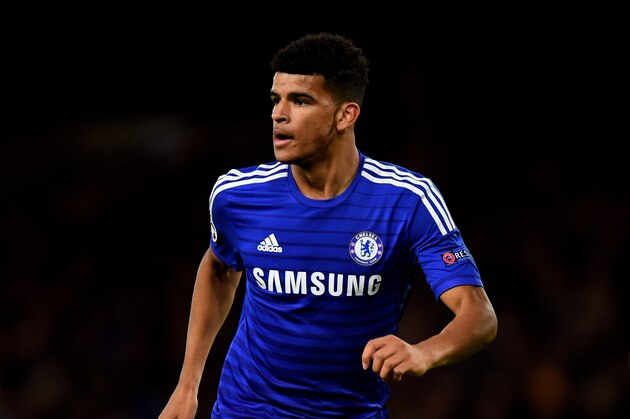 LONDON, ENGLAND - OCTOBER 21:  Dominic Solanke of Chelsea in action during the UEFA Champions League Group G match between Chelsea FC and NK Maribor at Stamford Bridge on October 21, 2014 in London, United Kingdom.  (Photo by Shaun Botterill/Getty Images)