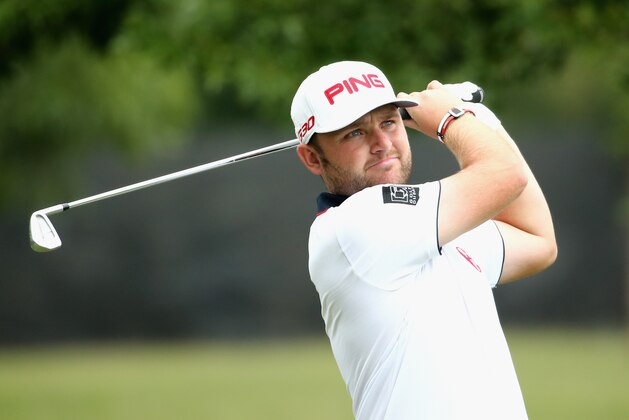 JOHANNESBURG, SOUTH AFRICA - MARCH 01:  Andy Sullivan of England tees off on the second hole during the final round of the Joburg Open at Royal Johannesburg and Kensington Golf Club on March 1, 2015 in Johannesburg, South Africa.  (Photo by Warren Little/Getty Images)