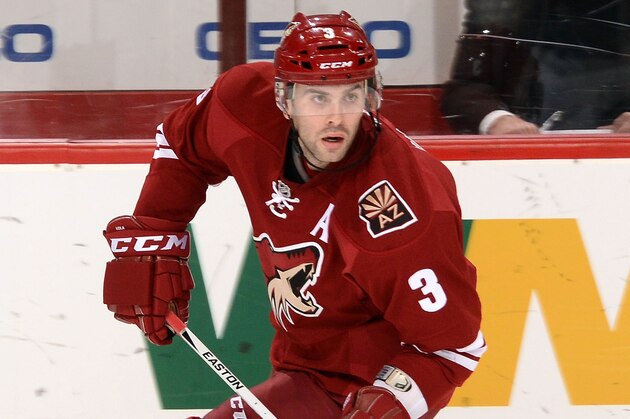 GLENDALE, AZ - FEBRUARY 21:  Keith Yandle