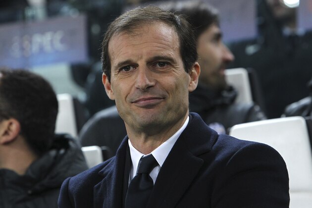 TURIN, ITALY - FEBRUARY 24:  Juventus FC coach Massimiliano Allegri looks on before the UEFA Champions League Round of 16 match between Juventus and Borussia Dortmund at Juventus Arena on February 24, 2015 in Turin, Italy.  (Photo by Marco Luzzani/Getty Images)