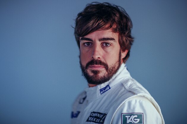 MONTMELO, SPAIN - FEBRUARY 21: (EDITORS NOTE: This image was processed using digital filters) Fernando Alonso of Spain and McLaren Honda poses for a portrait during day three of Formula One Winter Testing at Circuit de Catalunya on February 21, 2015 in Montmelo, Spain. (Photo by Mark Thompson/Getty Images) MONTMELO, SPAIN - FEBRUARY 21: (EDITORS NOTE: This image was processed using digital filters) Fernando Alonso of Spain and McLaren Honda poses for a portrait during day three of Formula One Winter Testing at Circuit de Catalunya on February 21, 2015 in Montmelo, Spain. (Photo by Mark Thompson/Getty Images)