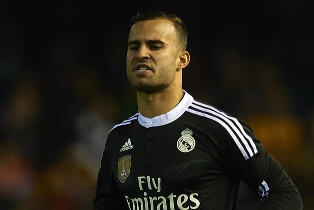 VALENCIA, SPAIN - JANUARY 04:  Jese Rodriguez of Real Madrid reacts during the La Liga match between Valencia CF and Real Madrid CF at Estadi de Mestalla on January 4, 2015 in Valencia, Spain.  (Photo by Manuel Queimadelos Alonso/Getty Images)
