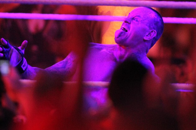 Undertaker goes 20-0 at WrestleMania XXVIII in Sun Life Stadium on April 1, 2012 in Miami, Florida. (AP Images/Marc Serota)