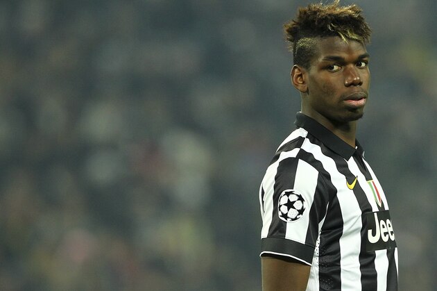 TURIN, ITALY - FEBRUARY 24:  Paul Pogba of Juventus FC looks on during the UEFA Champions League Round of 16 match between Juventus and Borussia Dortmund at Juventus Arena on February 24, 2015 in Turin, Italy.  (Photo by Marco Luzzani/Getty Images)