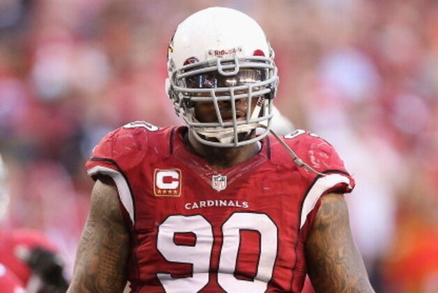 GLENDALE, AZ - DECEMBER 29:  Defensive end Darnell Dockett