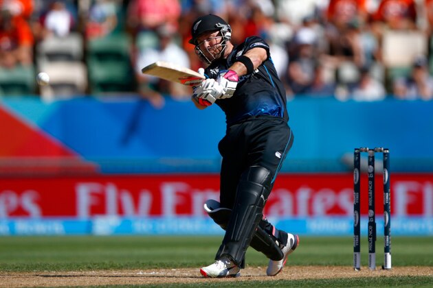 NAPIER, NEW ZEALAND - MARCH 08: Brendon McCullum of New Zealand bats  during the 2015 ICC Cricket World Cup match between New Zealand and Afghanistan at McLean Park on March 8, 2015 in Napier, New Zealand.  (Photo by Phil Walter/Getty Images)