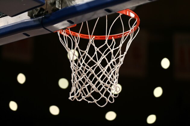 NEW YORK, NY - MARCH 14:  A detail of the net and basket prior to the Georgetown Hoyas playing against the Cincinnati Bearcats during the quaterfinals of the Big East Men's Basketball Tournament at Madison Square Garden on March 14, 2013 in New York City.  (Photo by Elsa/Getty Images)
