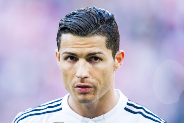 BILBAO, SPAIN - MARCH 07:  Cristiano Ronaldo of Real Madrid looks on prior to the start the la Liga match between Athletic Club Bilbao and Real Madrid CF at San Mames Stadium onÊMarch 7, 2015 in Bilbao, Spain.  (Photo by Juan Manuel Serrano Arce/Getty Images)