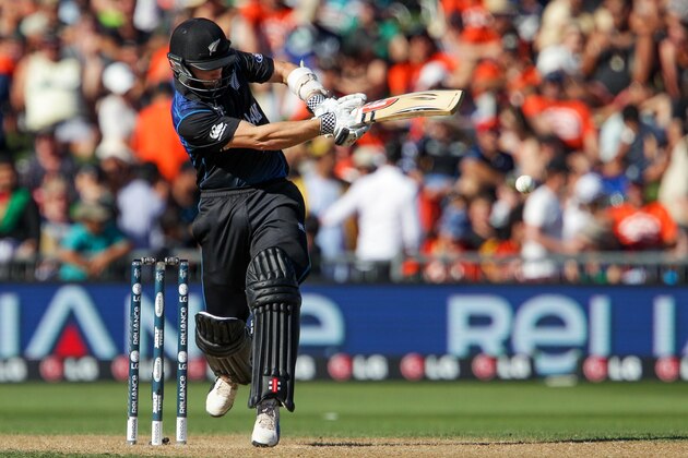 NAPIER, NEW ZEALAND - MARCH 08:  Kane Williamson of New Zealand bats during the 2015 ICC Cricket World Cup match between New Zealand and Afghanistan at McLean Park on March 8, 2015 in Napier, New Zealand.  (Photo by Hagen Hopkins/Getty Images)