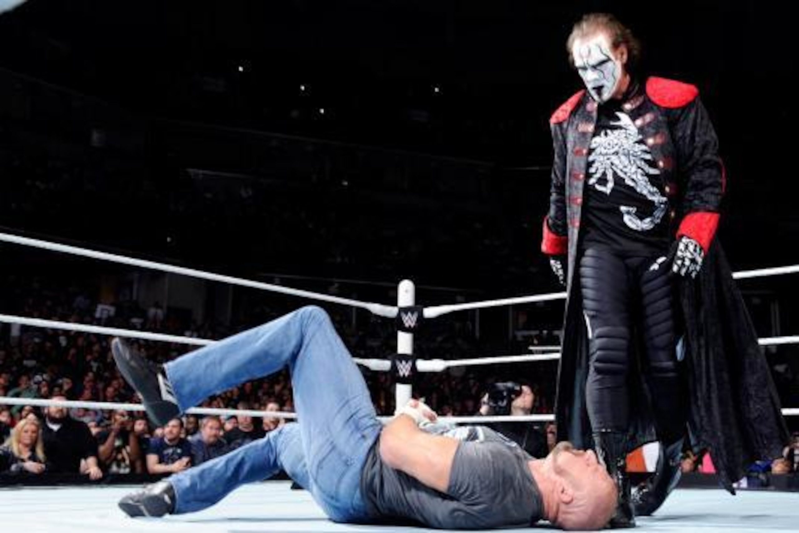 Hopefully there'll be more interaction between Sting and Triple H before WrestleMania 31.