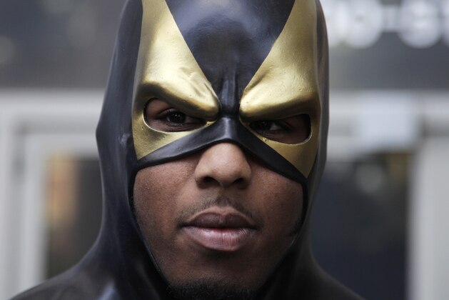 Ben Fodor, a self-styled superhero who goes by the name