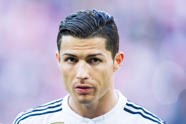BILBAO, SPAIN - MARCH 07:  Cristiano Ronaldo of Real Madrid looks on prior to the start the la Liga match between Athletic Club Bilbao and Real Madrid CF at San Mames Stadium onÊMarch 7, 2015 in Bilbao, Spain.  (Photo by Juan Manuel Serrano Arce/Getty Images)