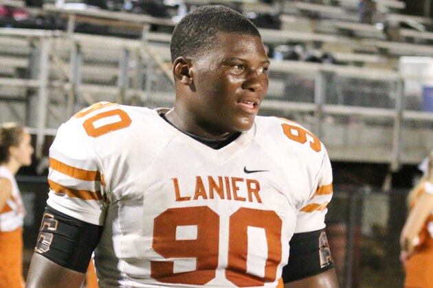 2016 5-Star DT Derrick Brown has a handful of SEC powers battling it out for his services.