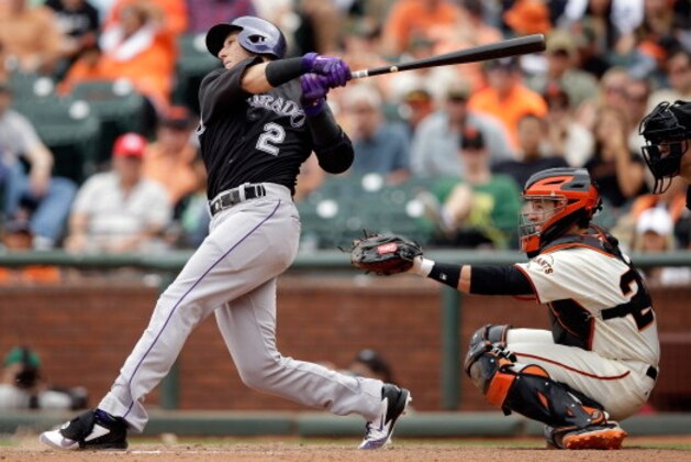 SAN FRANCISCO, CA - JUNE 14:  Troy Tulowitzki