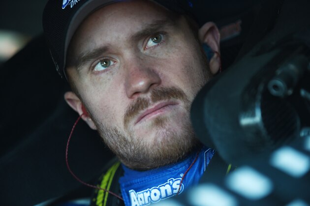 AVONDALE, AZ - MARCH 14:  Brian Vickers, driver of the #55 Aaron's Dream Machine Toyota, prepares to drive during practice for the NASCAR Sprint Cup Series CampingWorld.com 500 at Phoenix International Raceway on March 14, 2015 in Avondale, Arizona.  (Photo by Rainier Ehrhardt/Getty Images)