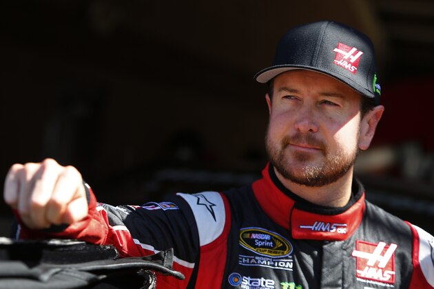FONTANA, CA - MARCH 20: Kurt Busch, driver of the #41 Haas Automation Chevrolet, stands in the garage area during practice for the NASCAR Sprint Cup Series Auto Club 400 at Auto Club Speedway on March 20, 2015 in Fontana, California. (Photo by Jerry Markland/Getty Images) FONTANA, CA - MARCH 20: Kurt Busch, driver of the #41 Haas Automation Chevrolet, stands in the garage area during practice for the NASCAR Sprint Cup Series Auto Club 400 at Auto Club Speedway on March 20, 2015 in Fontana, California. (Photo by Jerry Markland/Getty Images)
