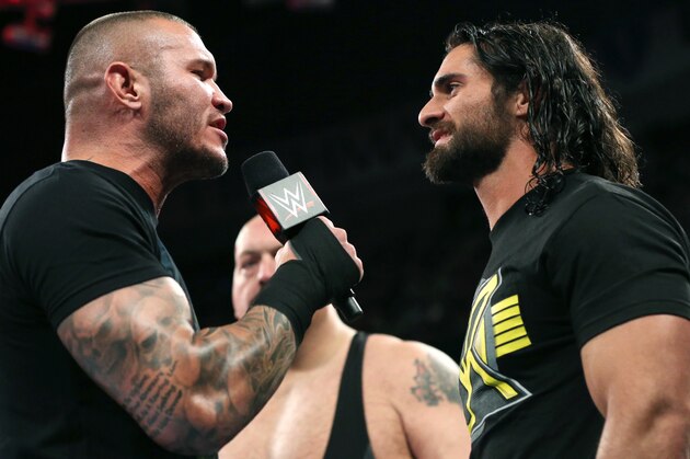 Randy Orton and Seth Rollins