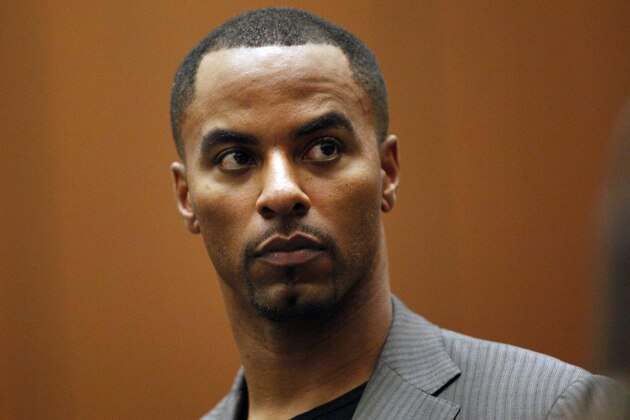 LOS ANGELES, CA  FEBRUARY 20:  Former NFL safety Darren Sharper pleads not guilty to charges of allegedly drugging and raping a pair of women he met at a West Hollywood nightclub, in a Los Angeles Superior courtroom February 20, 2014 in Los Angeles, California. Sharper's bail has been increased from $200,000 to $1 million. (Photo by Bob Chamberlin-Pool/Getty Images)