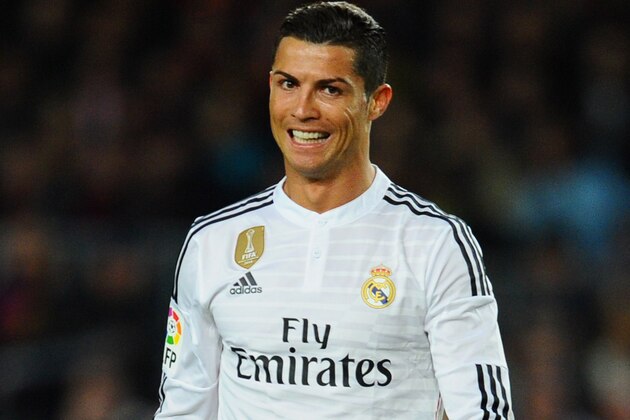 BARCELONA, SPAIN - MARCH 22:  Cristiano Ronaldo of Real Madrid CF looks on during the La Liga match between FC Barcelona and Real Madrid CF at Camp Nou on March 22, 2015 in Barcelona, Spain.  (Photo by David Ramos/Getty Images)