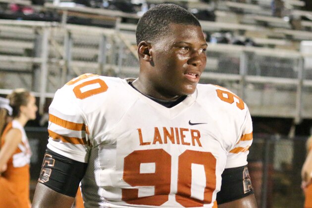 2016 5-Star DT's Derrick Brown (pictured above) and Julian Rochester are both currently high on in-state power Georgia.
