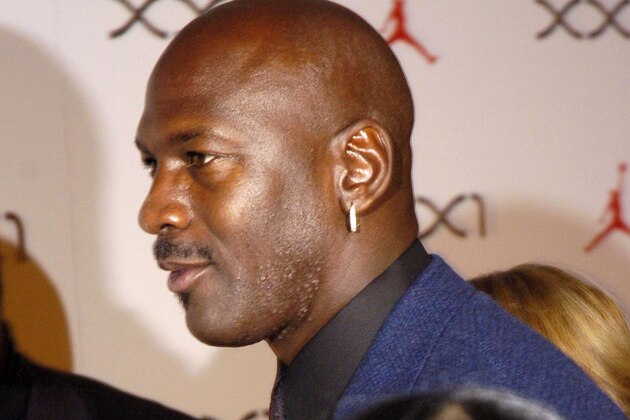 Michael Jordan during Air Jordan XXI Launch Event in Houston, Texas, United States. (Photo by Dave Rossman/Getty Images for Bragman Nyman Cafarelli)