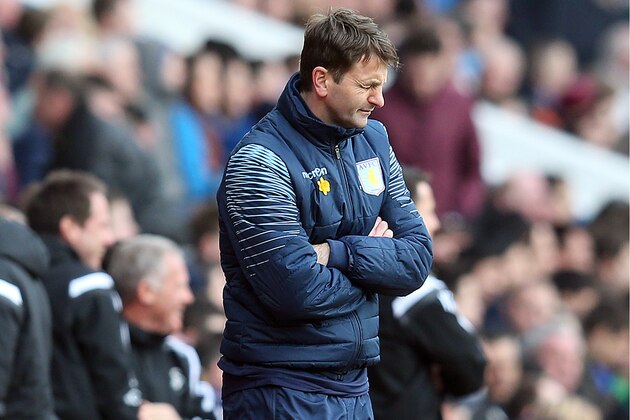 BIRMINGHAM, ENGLAND - MARCH 21: Aston Villa manager Tim Sherwood looks dejected during the Barclays Premier League match between Aston Villa and Swansea City at Villa Park on March 21, 2015 in Birmingham, England. (Photo by Chris Brunskill/Getty Images)