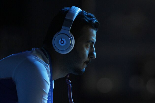INCHEON, SOUTH KOREA - JULY 02:  Khoie Seyed Davoud of Iran competes in the e-Sports, FIFA 13 semi final against Chen Wei of China at Samsan World Gymnasium during day four of the 4th Asian Indoor Martial Arts Games on July 2, 2013 in Incheon, South Korea.  (Photo by Chung Sung-Jun/Getty Images)